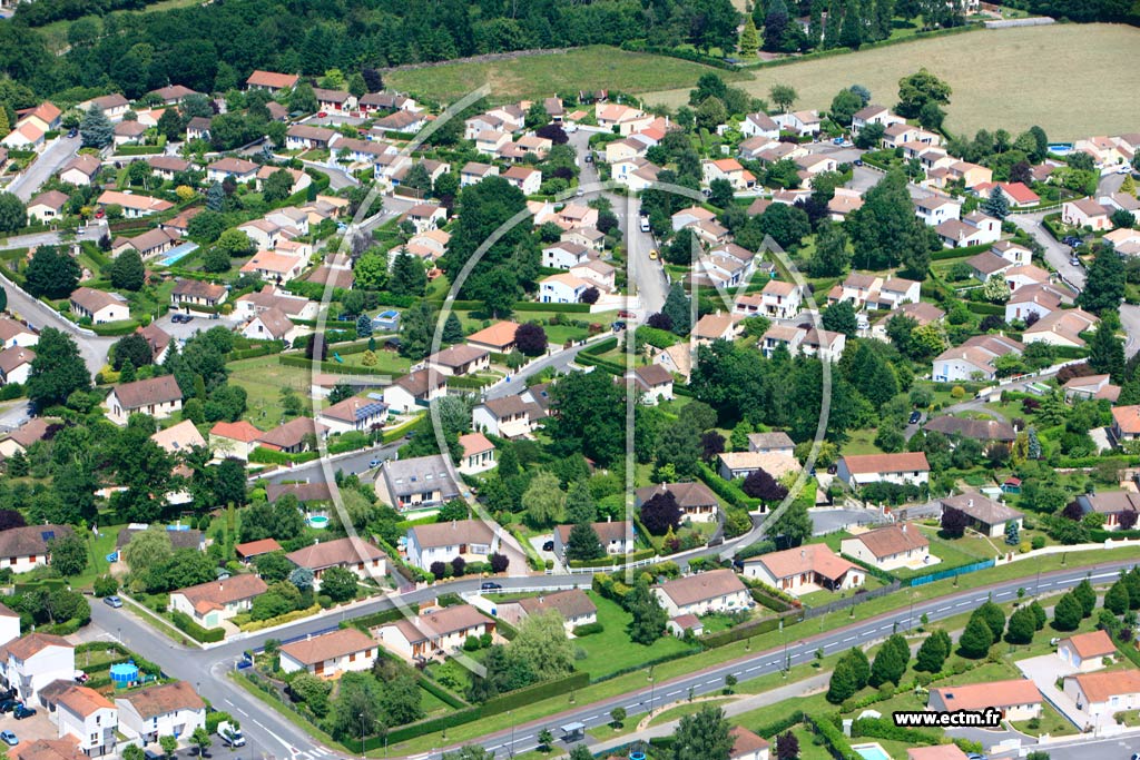 Photo arienne de Condat-sur-Vienne (Les Hauts de Condat)