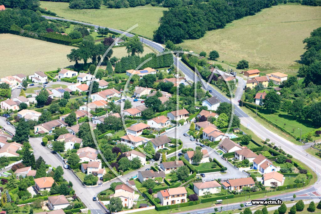 Photo arienne de Condat-sur-Vienne (Les Hauts de Condat)