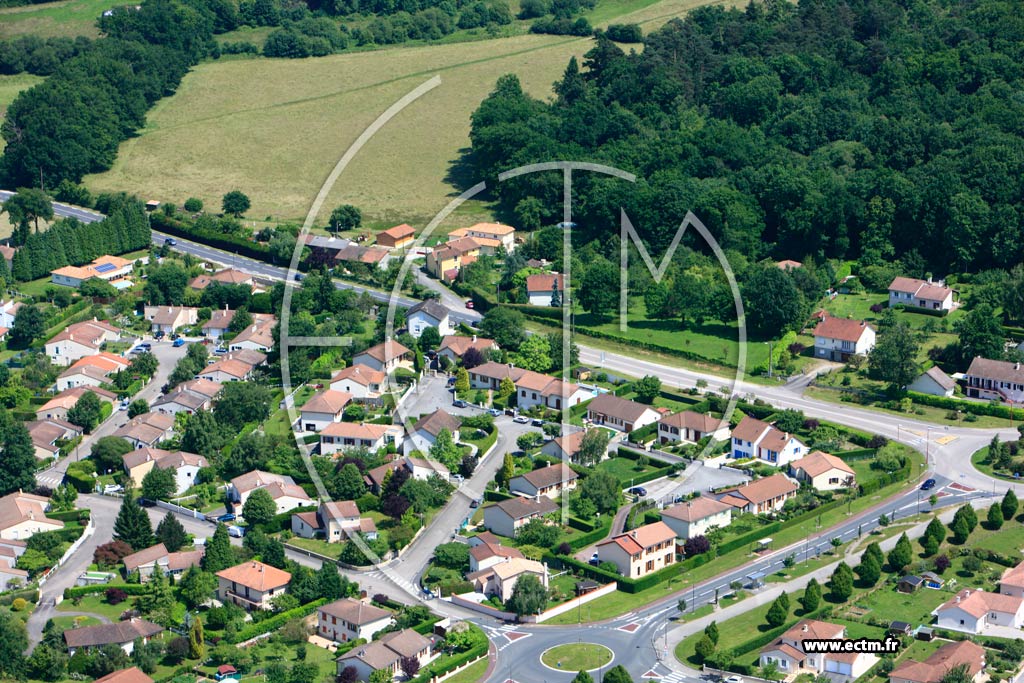 Photo arienne de Condat-sur-Vienne (Les Hauts de Condat)