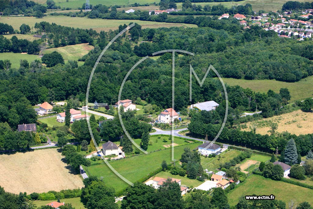 Photo arienne de Condat-sur-Vienne (Peyreleine)