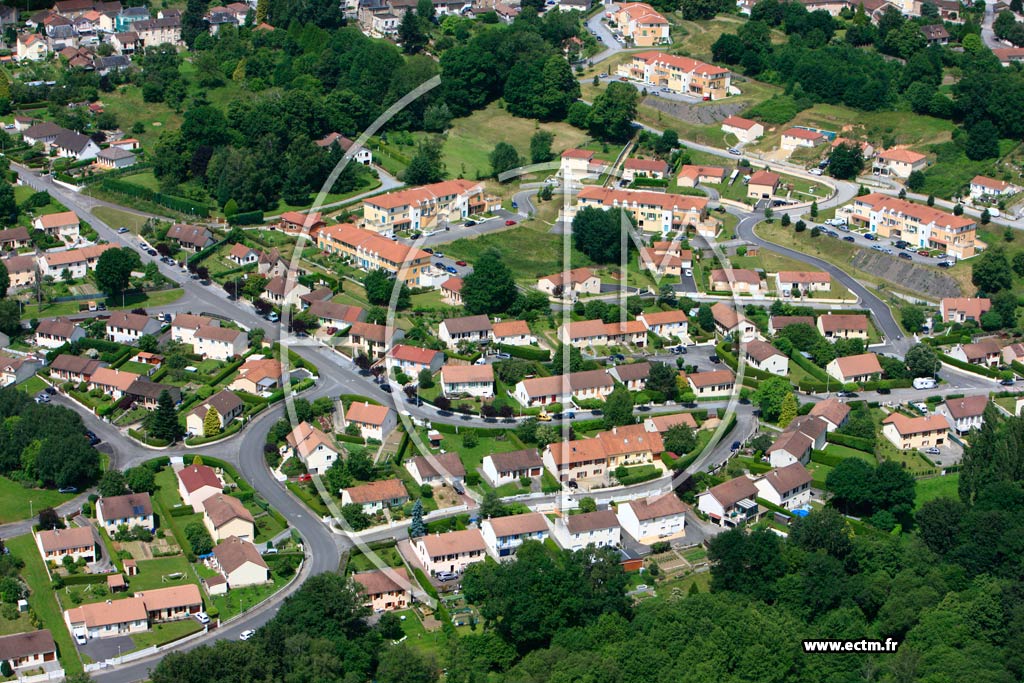 Photo arienne de Couzeix