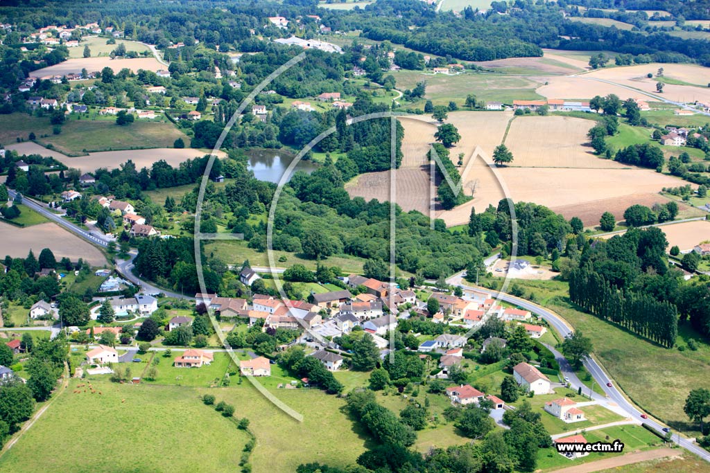 Photo arienne de Couzeix (Buxrolles)