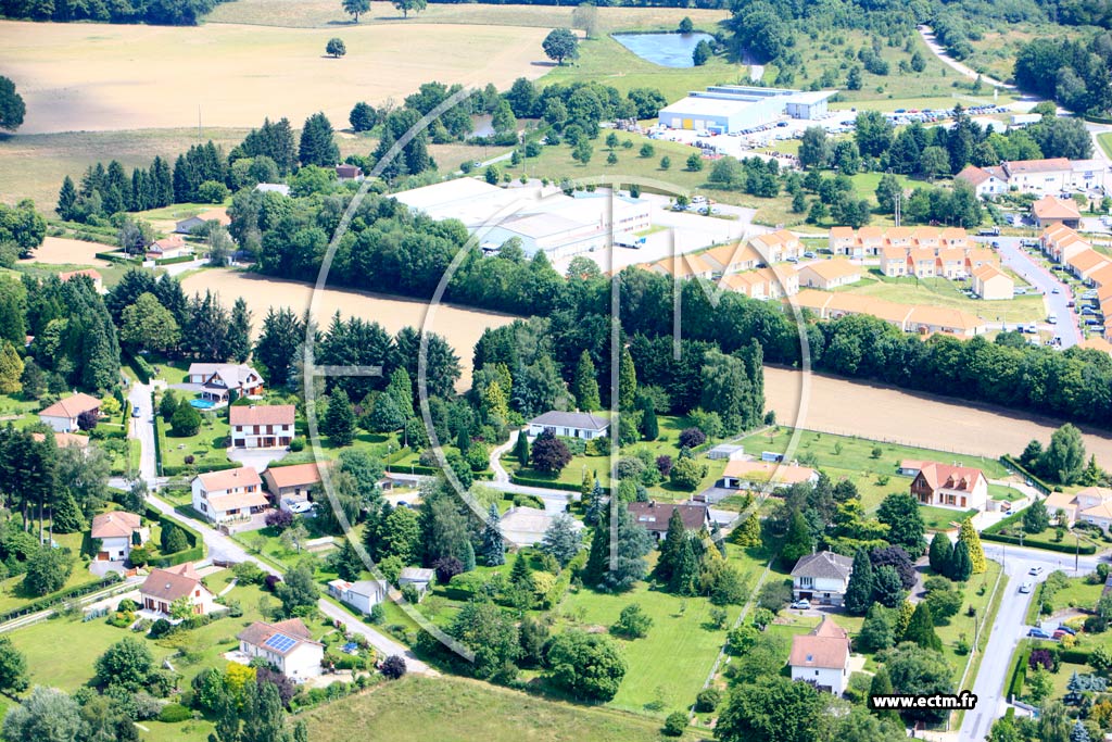 Photo arienne de Couzeix (Lajoux)