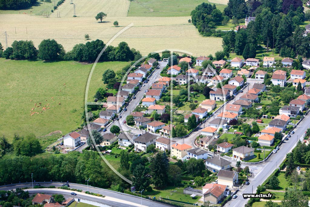 Photo arienne de Couzeix (Le Buis)