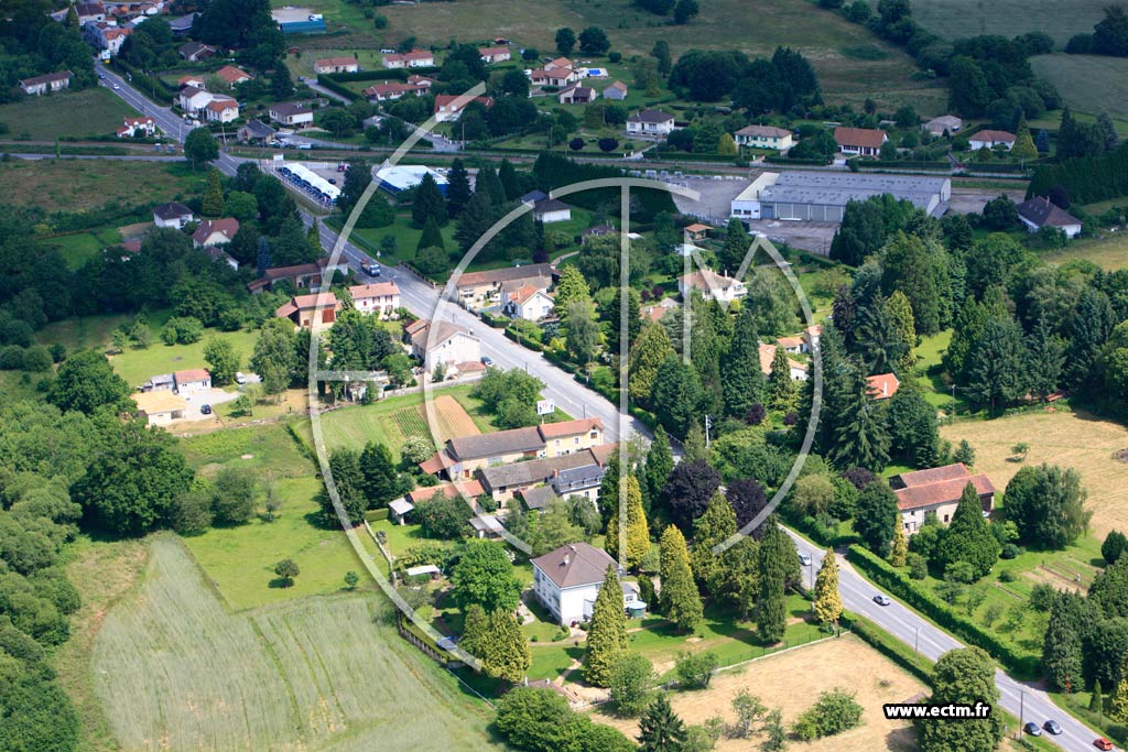 Photo arienne de Couzeix (Ponteix)