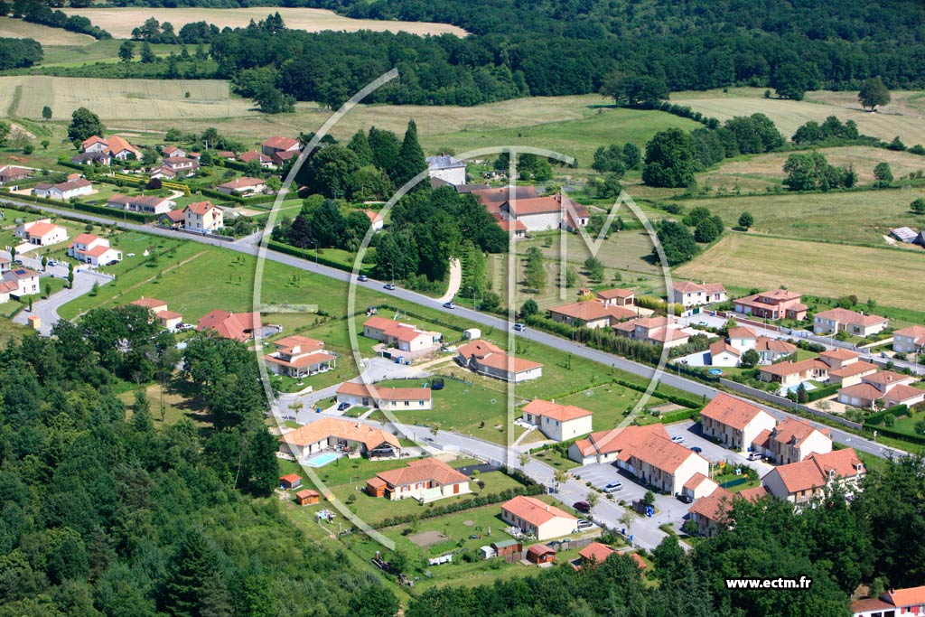 Photo arienne de Feytiat (Le Puy Marot)