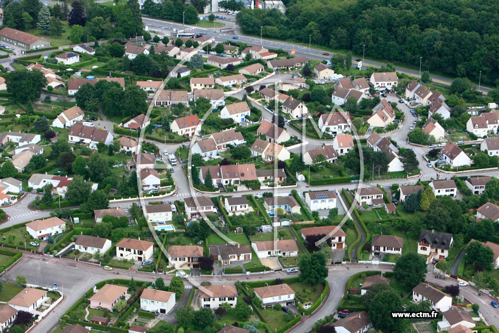 Photo arienne de Limoges (Beaubreuil)