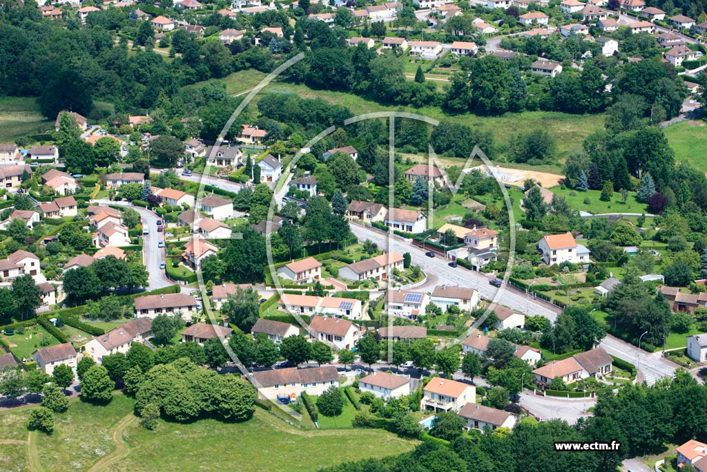 Photo arienne de Limoges (Chambeau)