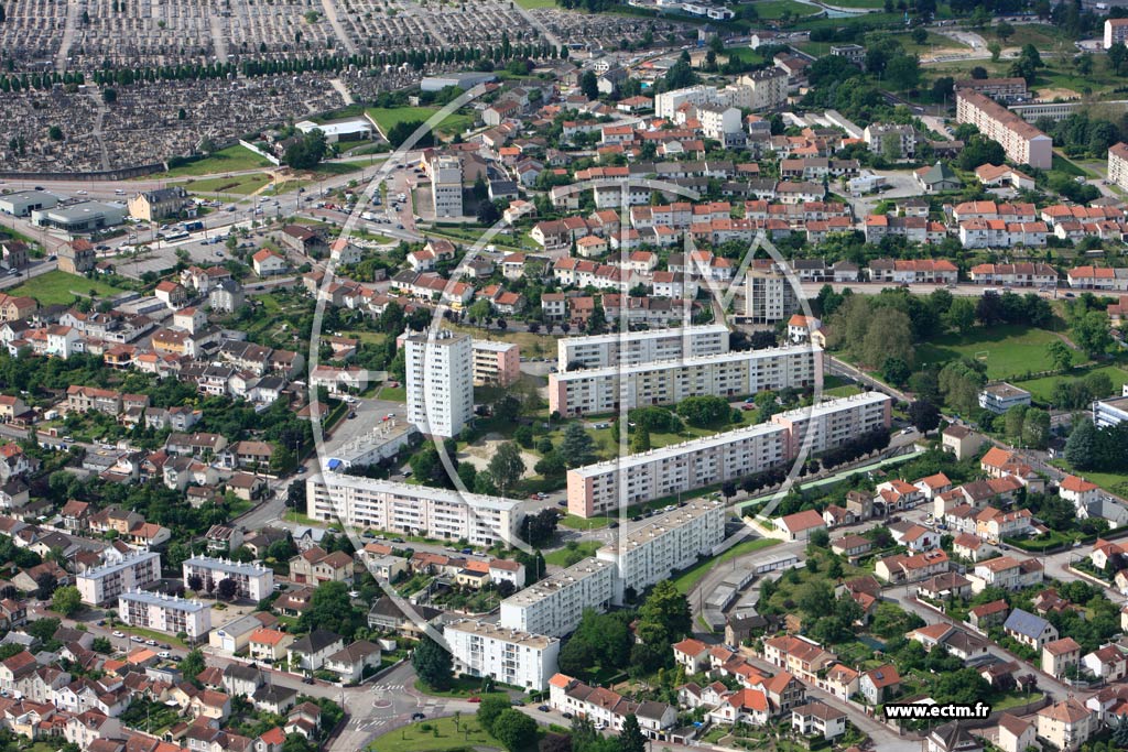 Photo arienne de Limoges (La Brgre)