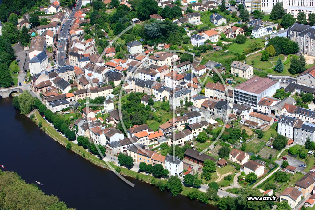 Photo arienne de Limoges (La Cathdrale)