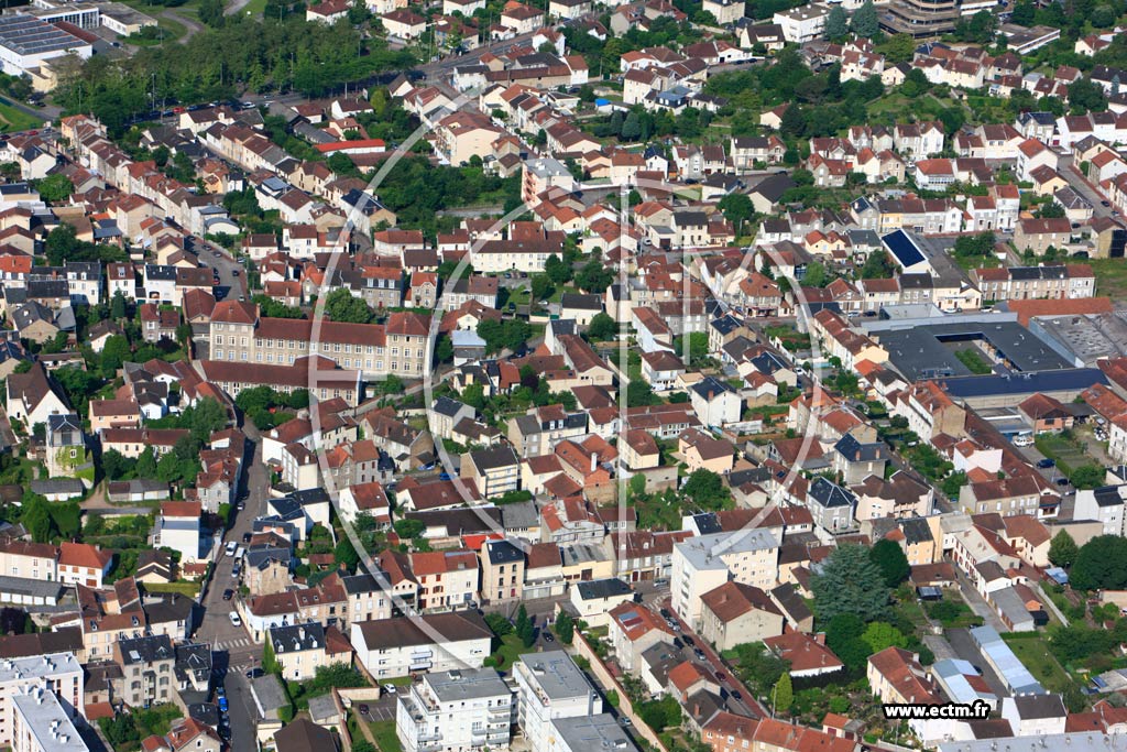 Photo arienne de Limoges (Le Colombier)