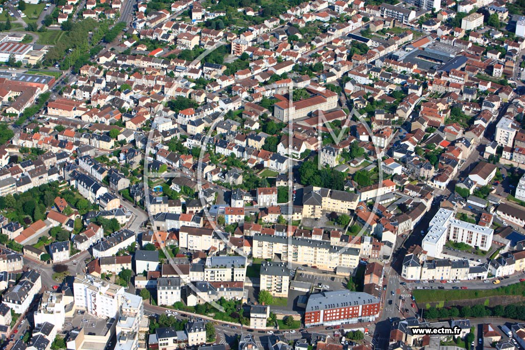 Photo arienne de Limoges (Le Colombier)