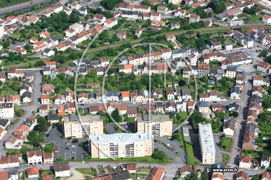 Photo arienne de Limoges (Le Grand Treuil)