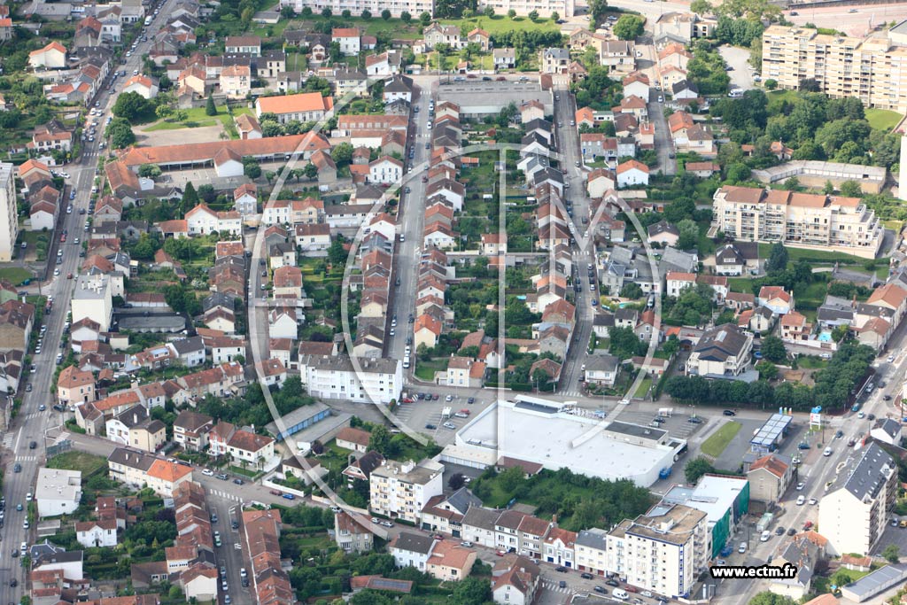 Photo arienne de Limoges (Le Mas Loubier)