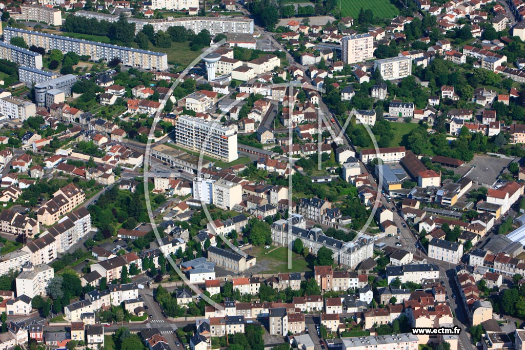 Photo arienne de Limoges (Le Puy - Las Rodas)