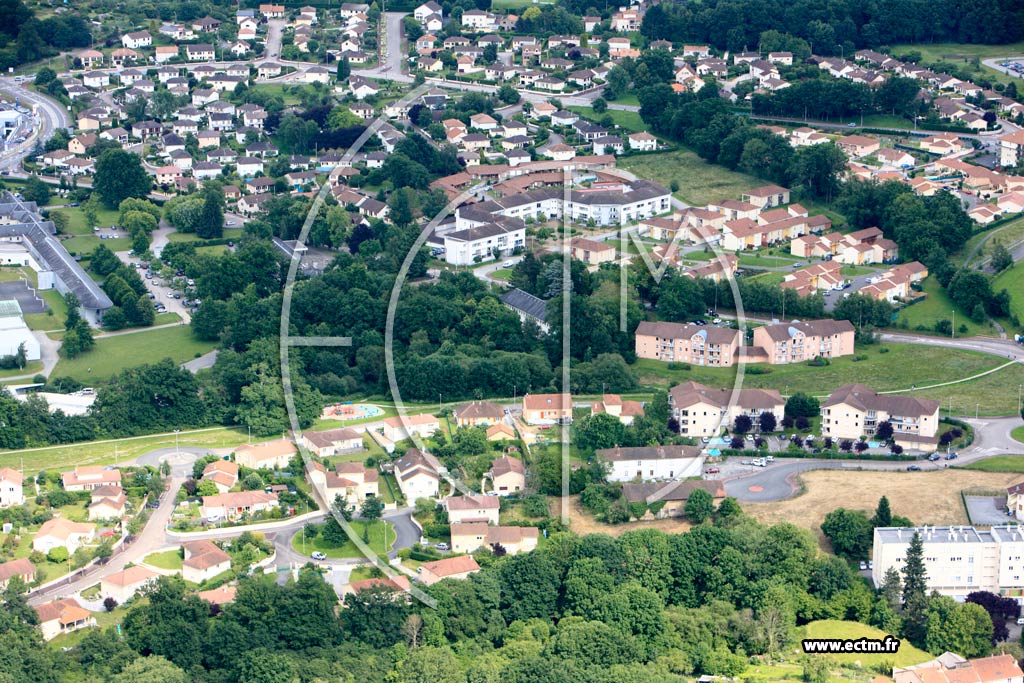 Photo arienne de Limoges (Le Sablard)