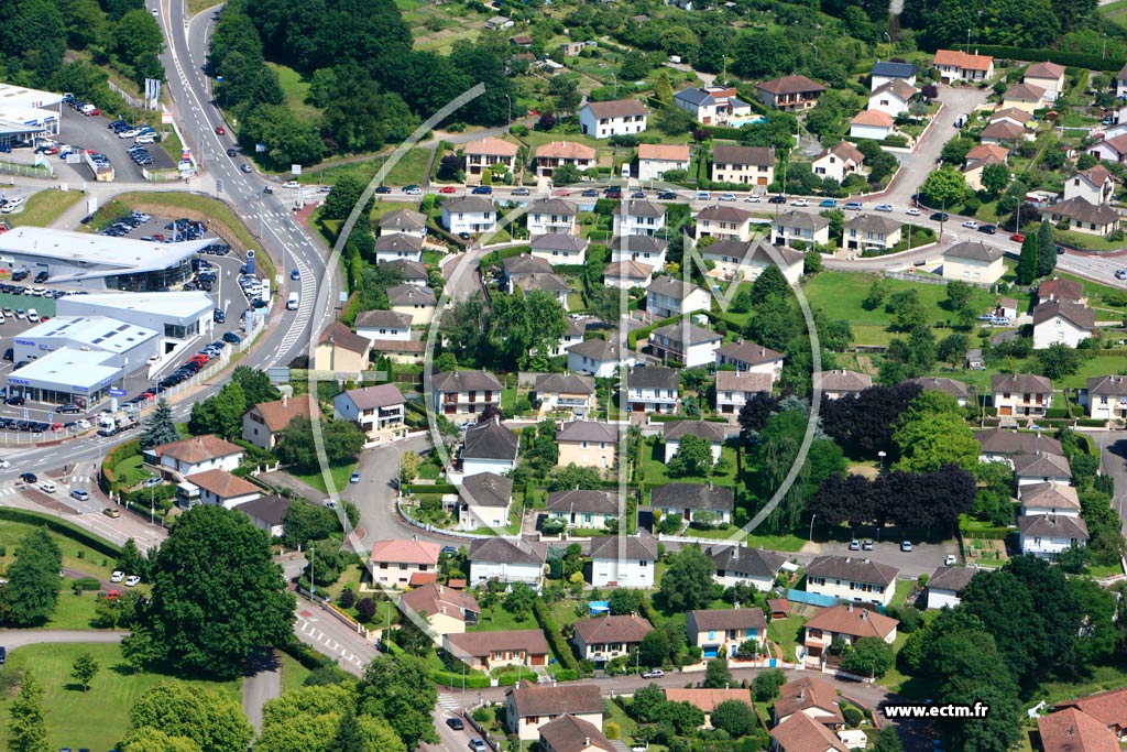 Photo arienne de Limoges (Le Sablard)