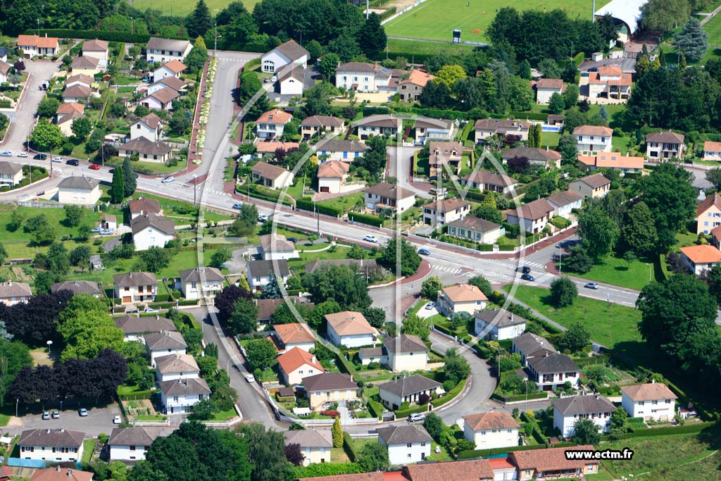 Photo arienne de Limoges (Le Sablard)