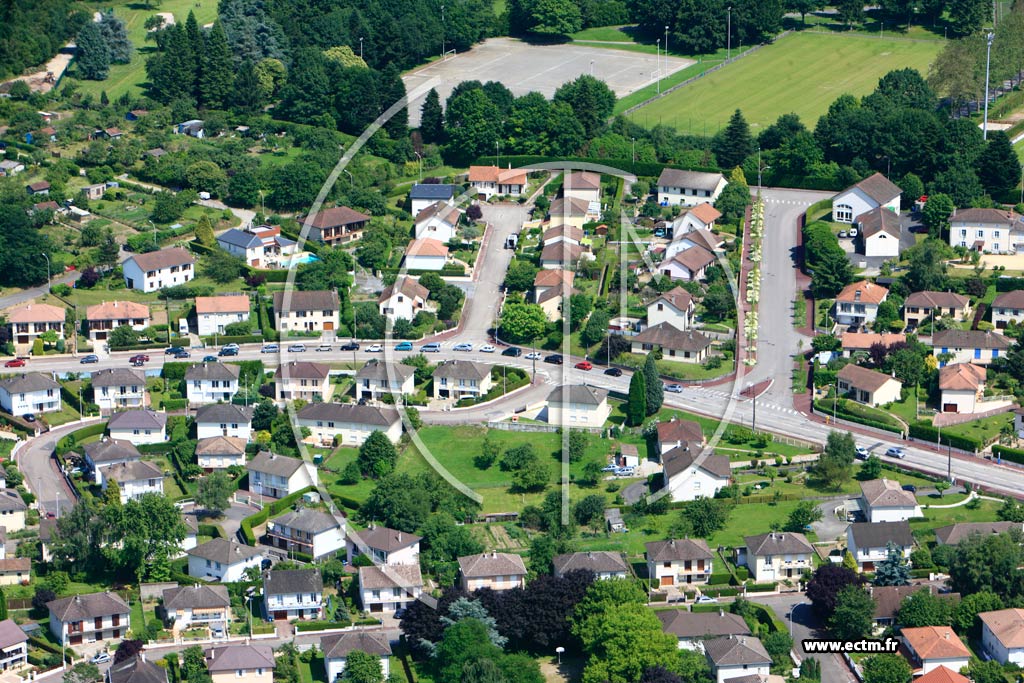 Photo arienne de Limoges (Le Sablard)