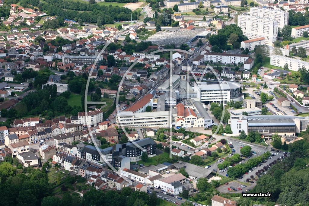 Photo arienne de Limoges (Les Ponts)