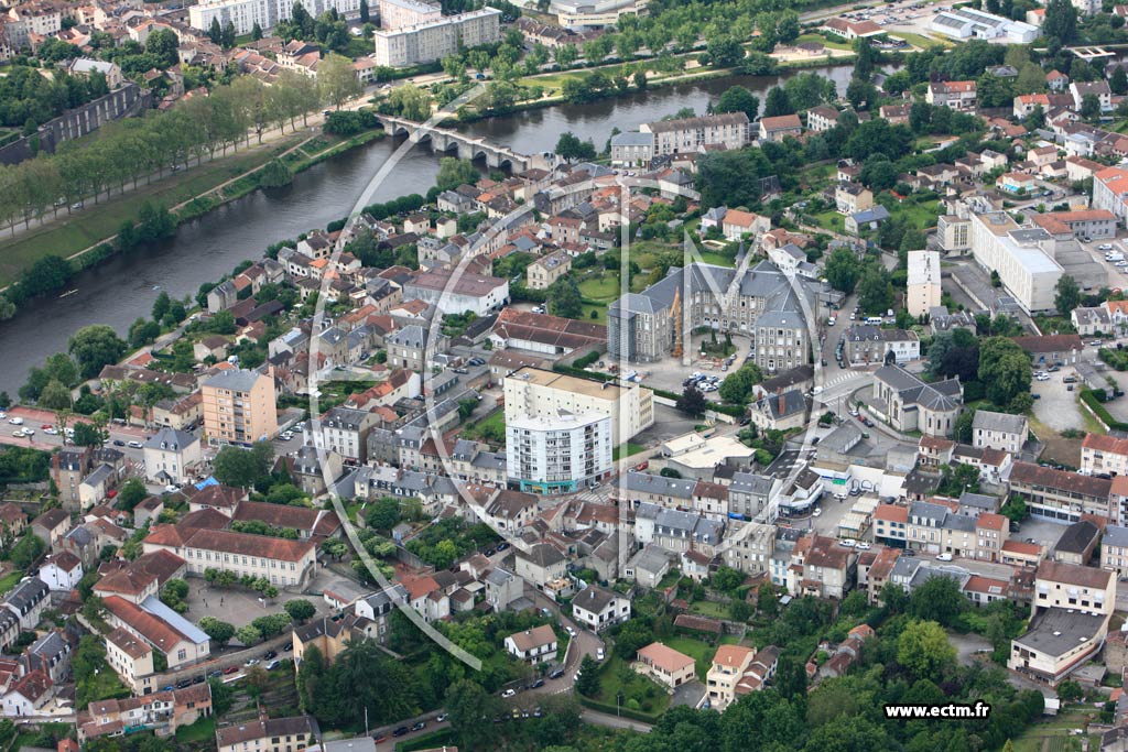 Photo arienne de Limoges (Les Ponts)