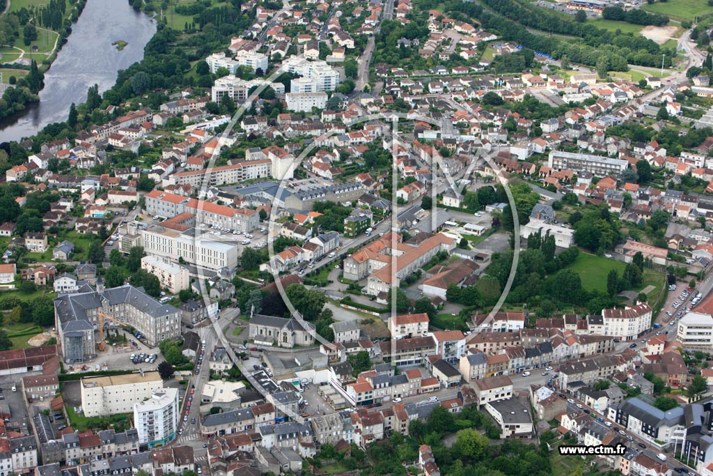 Photo arienne de Limoges (Les Ponts)