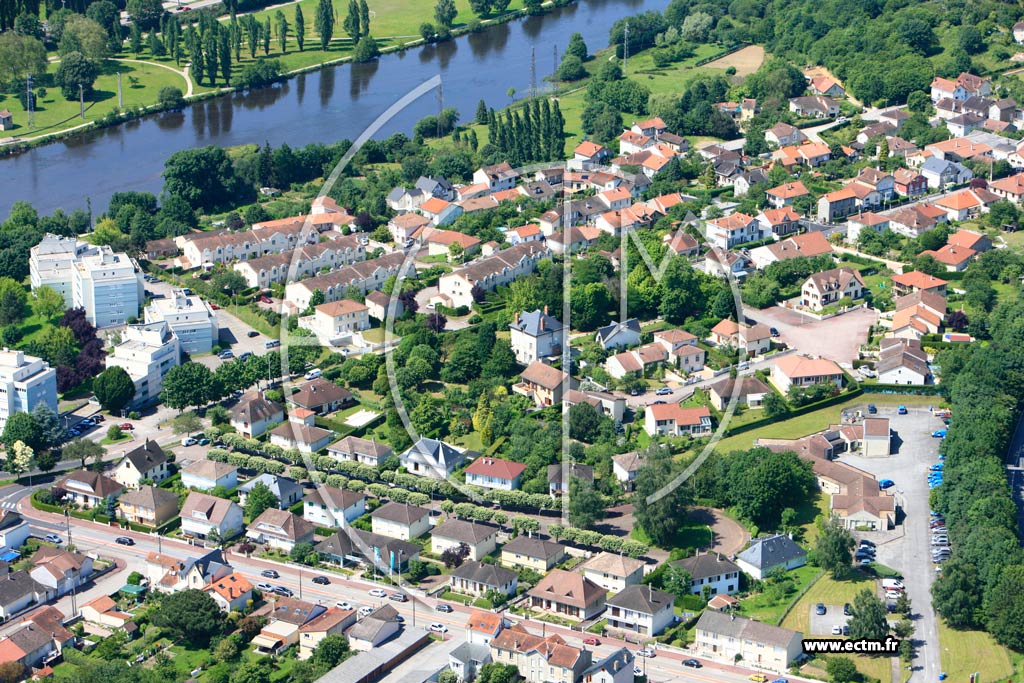 Photo arienne de Limoges (Les Ponts)