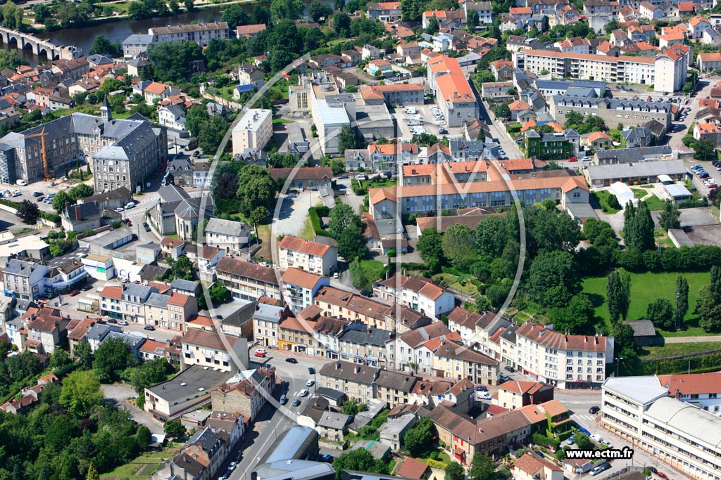 Photo arienne de Limoges (Les Ponts)