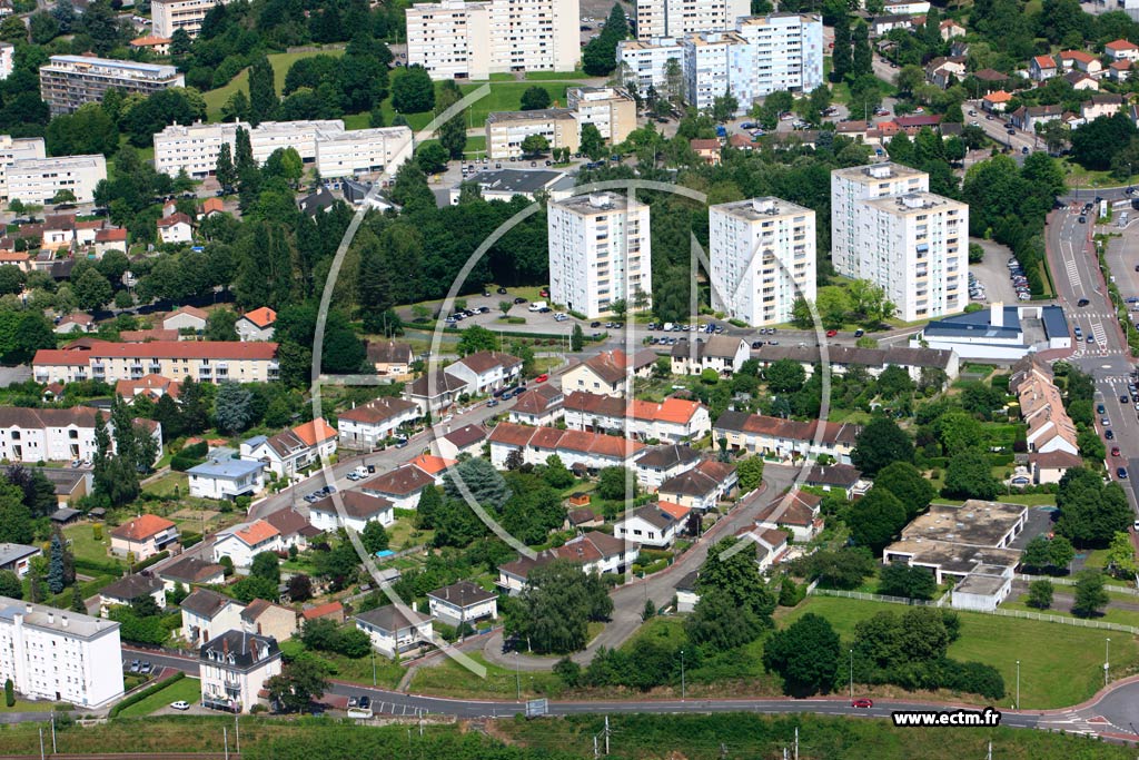 Photo arienne de Limoges (Les Portes Ferres)