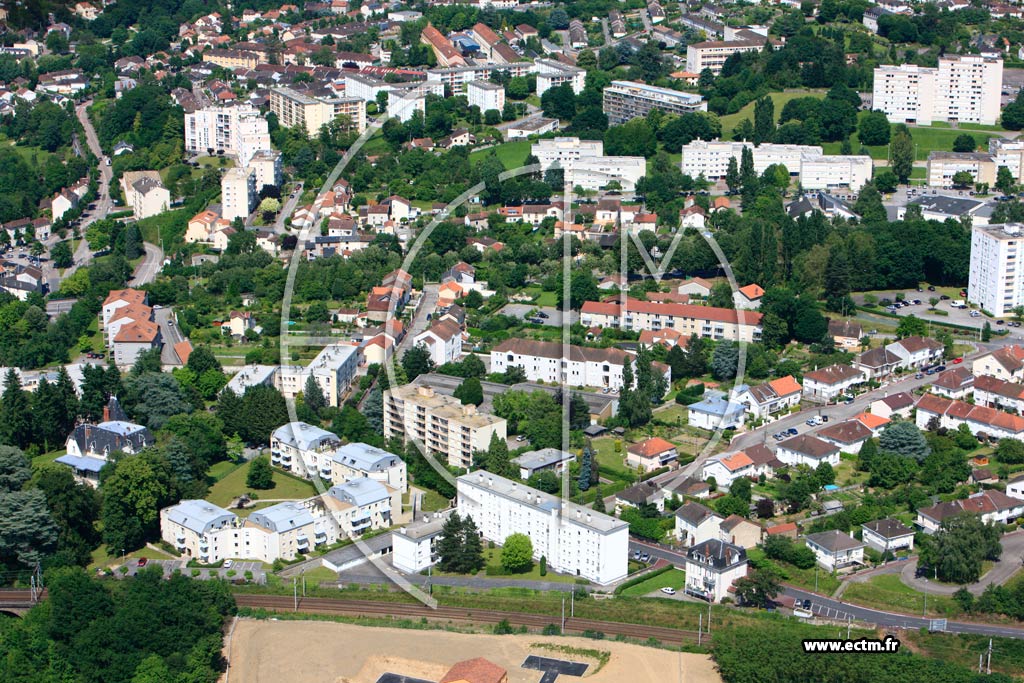 Photo arienne de Limoges (Les Portes Ferres)