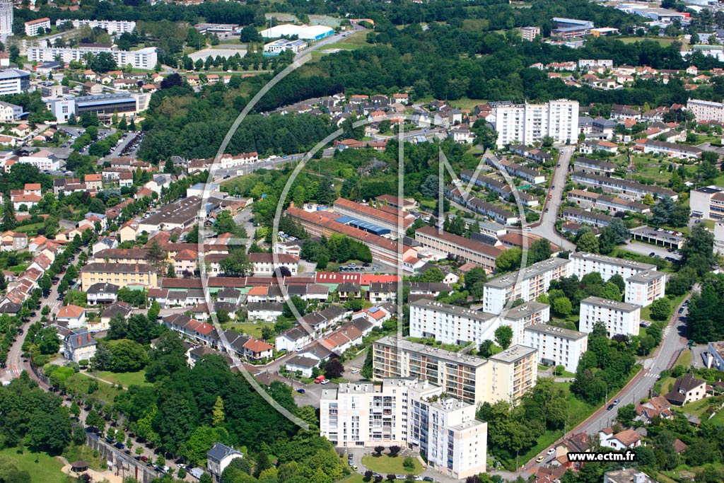 Photo arienne de Limoges (Les Portes Ferres)