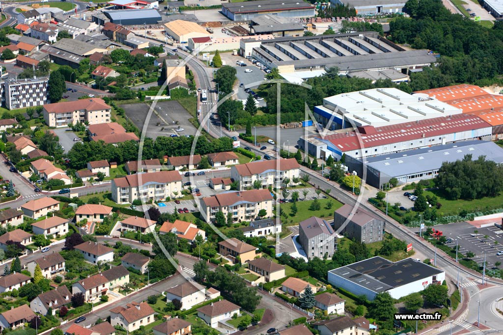 Photo arienne de Limoges (Les Portes Ferres)