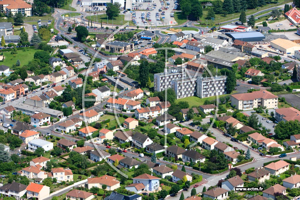 Photo arienne de Limoges (Les Portes Ferres)