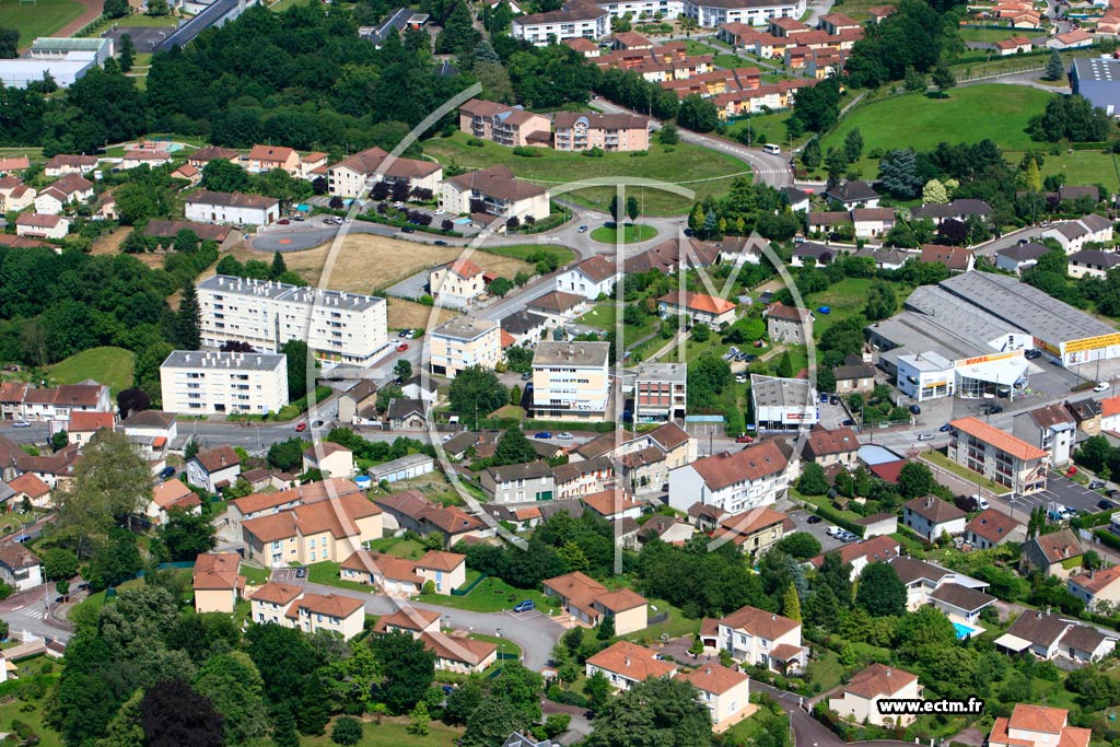 Photo arienne de Limoges (Les Portes Ferres)