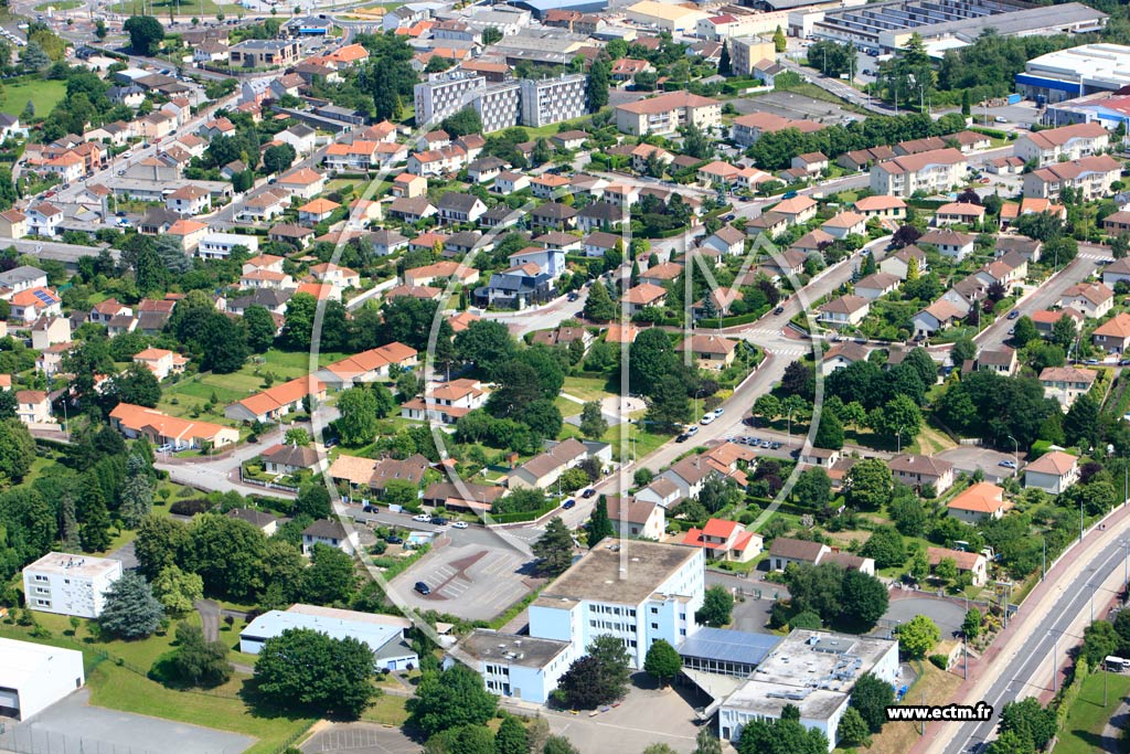 Photo arienne de Limoges (Les Portes Ferres)