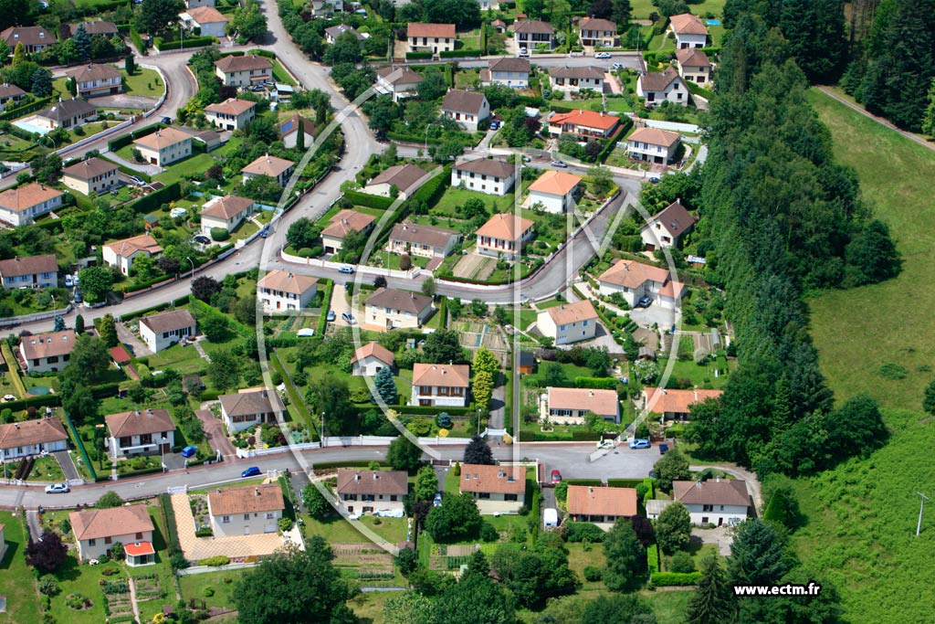 Photo arienne de Limoges (Mas Blanc)