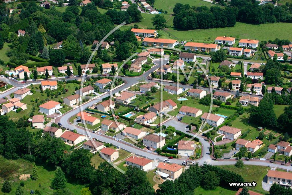 Photo arienne de Limoges (Mas Blanc)