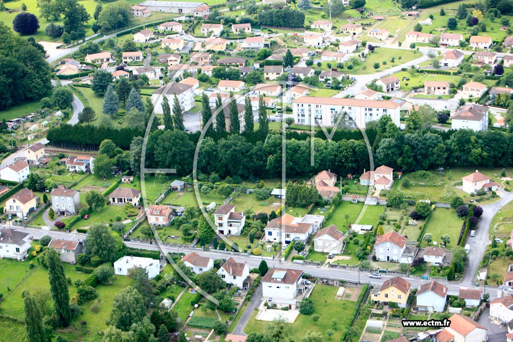 Photo arienne de Saint-Priest-Taurion