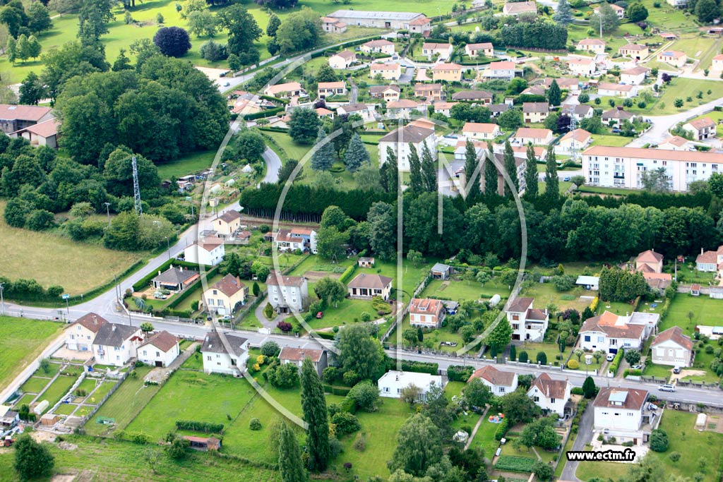 Photo arienne de Saint-Priest-Taurion