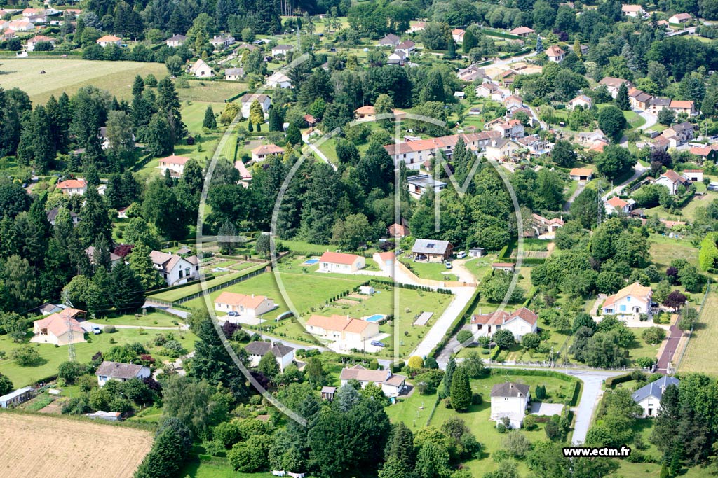 Photo arienne de Saint-Priest-Taurion (La Martinerie)