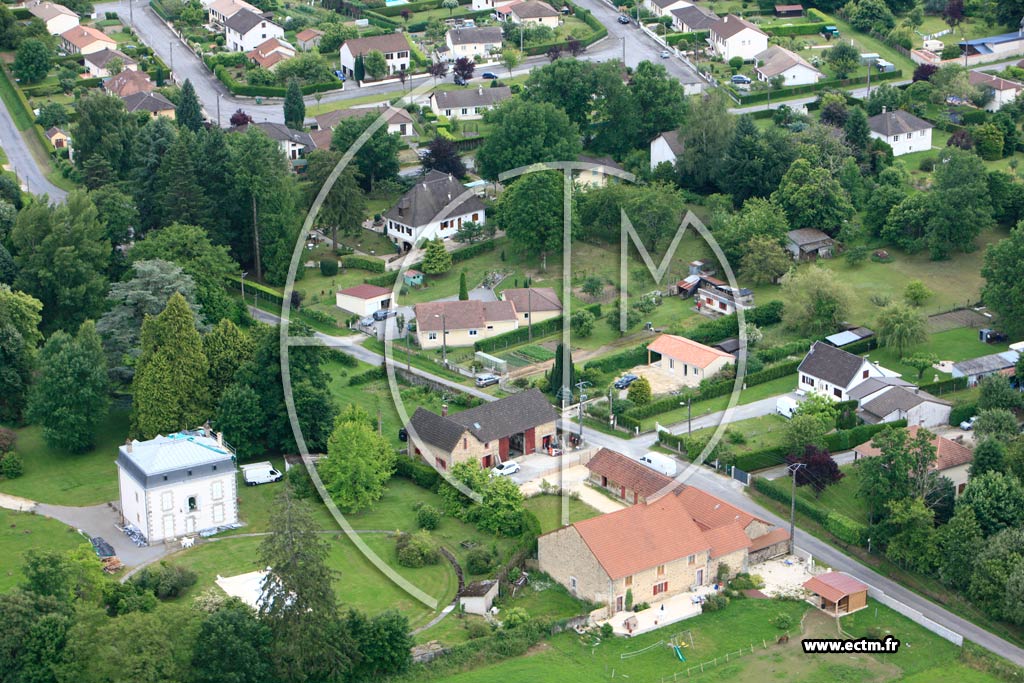 Photo arienne de Saint-Priest-Taurion (La Martinerie)