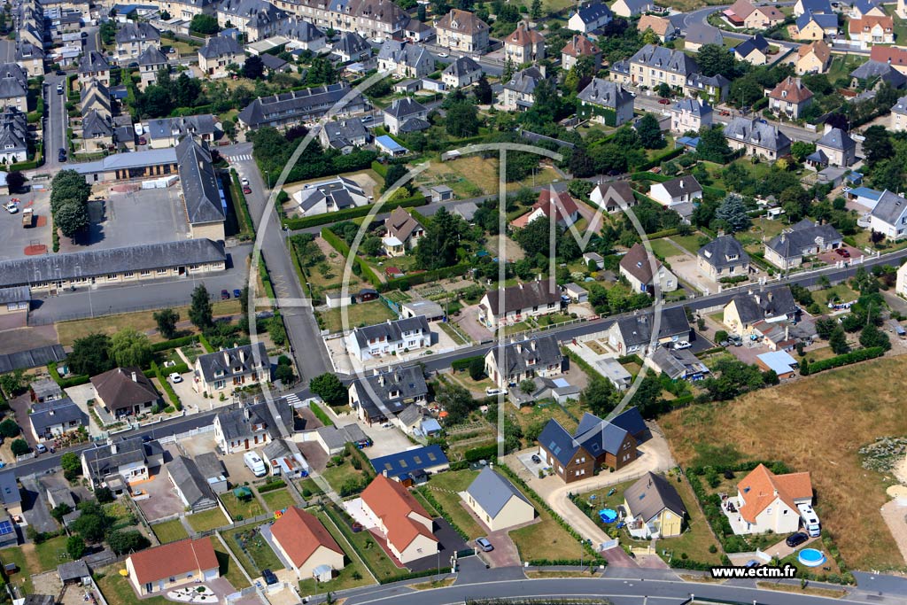 Photo arienne de Aunay-sur-Odon (Quartier de la Rue de Caen)