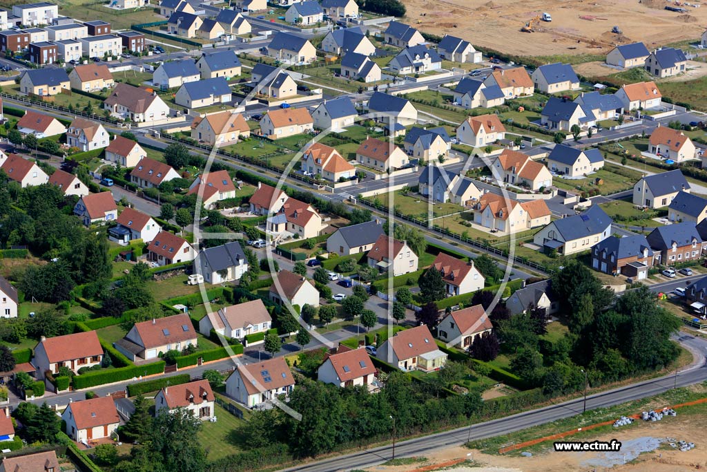 Photo arienne de Bretteville-l'Orgueilleuse (Quartier de la Route de Douvres)