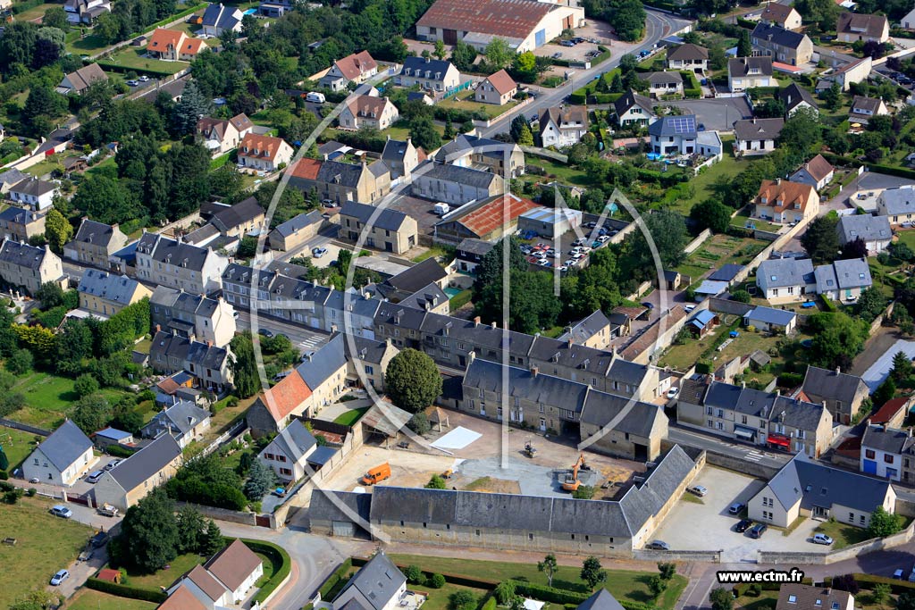 Photo arienne de Bretteville-l'Orgueilleuse (Quartier de la Rue de Bayeux)