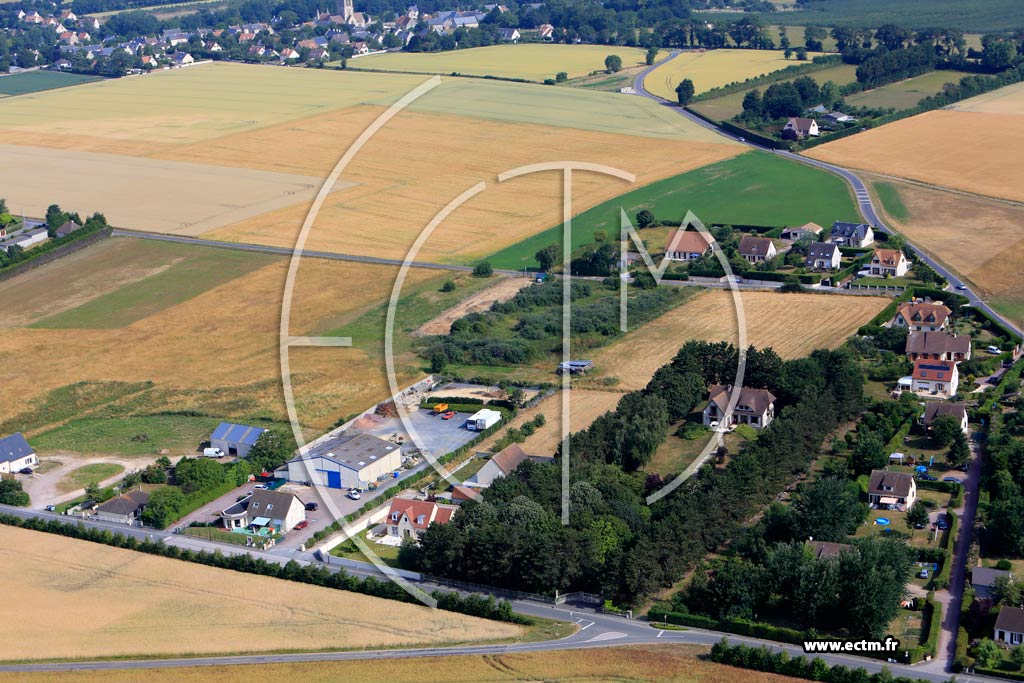 Photo arienne de Rots (Quartier de la Route de Caen)