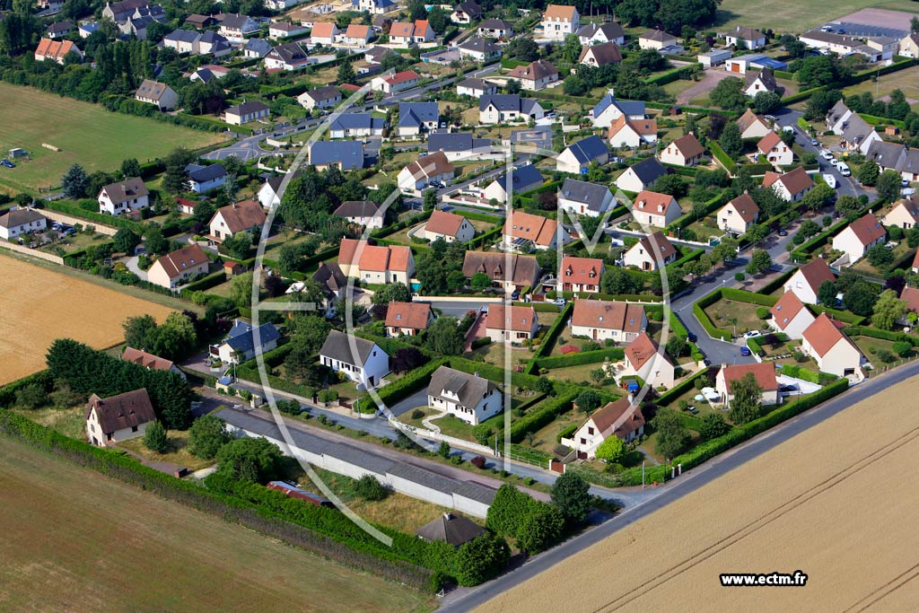 Photo arienne de Rots (Quartier du Chemin du Hamel)