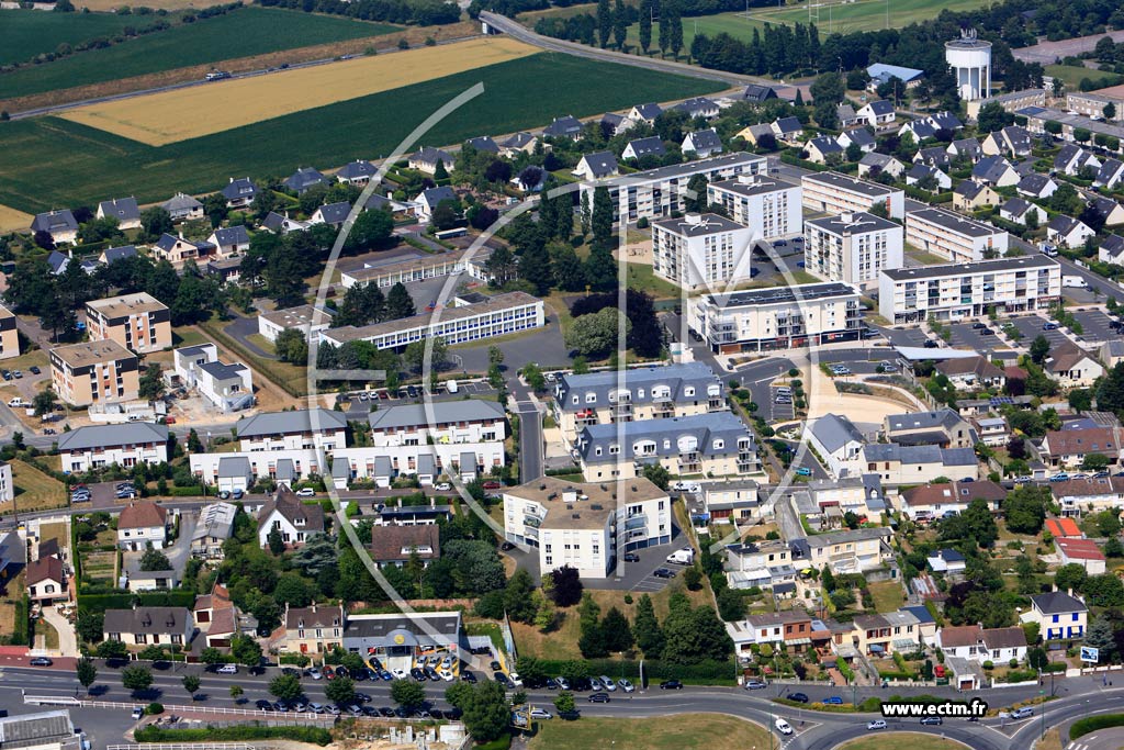 Photo arienne de Saint-Germain-la-Blanche-Herbe