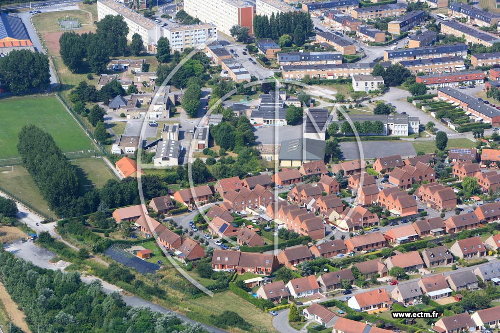 Photo arienne de Coudekerque-Branche (Quartier des Petit et Grand Steendam)