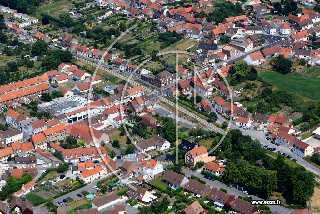 Photo arienne de Arques (Quartier de l'Ascenseur)