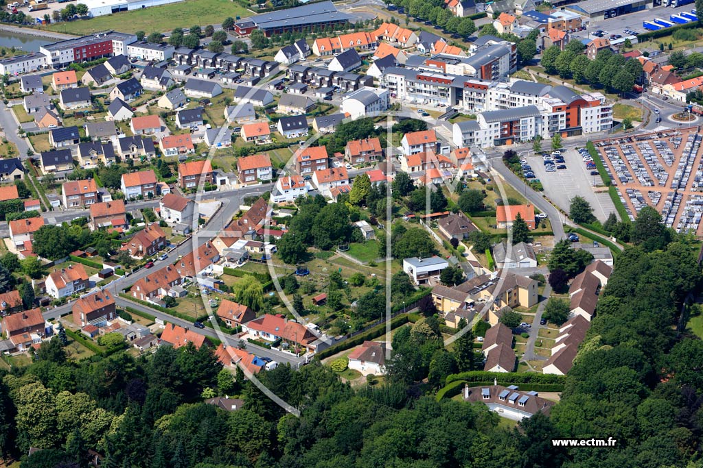 Photo arienne de Arques (Quartier de La Garenne)